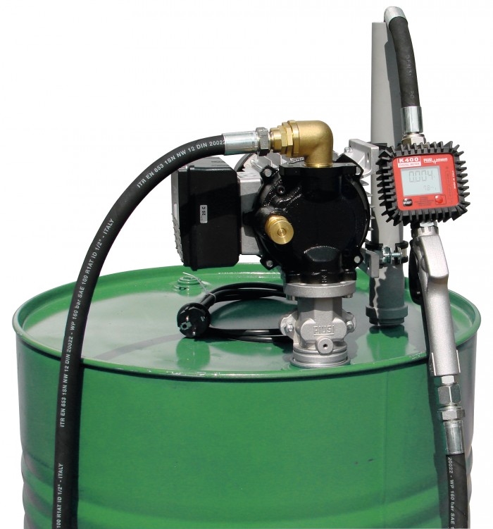 Bộ máy bơm dầu nhớt Piusi Drum Viscomat 200/2 K400 230V