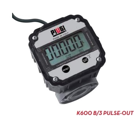 Đồng hồ đo dầu truyền tín hiệu xung Piusi K600 B/3 Pulser