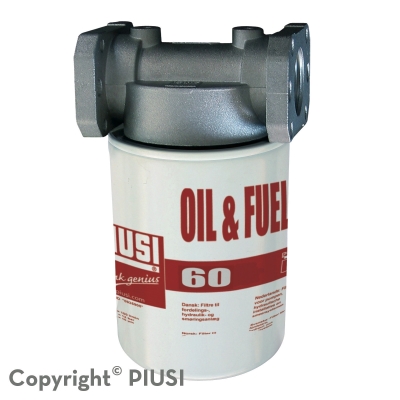 Bộ lọc xăng dầu Piusi lưu lượng 60 lít/phút
